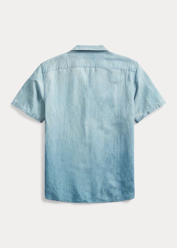 Men's Ralph Lauren Selvedge Chambray Shirts | 926051IFW